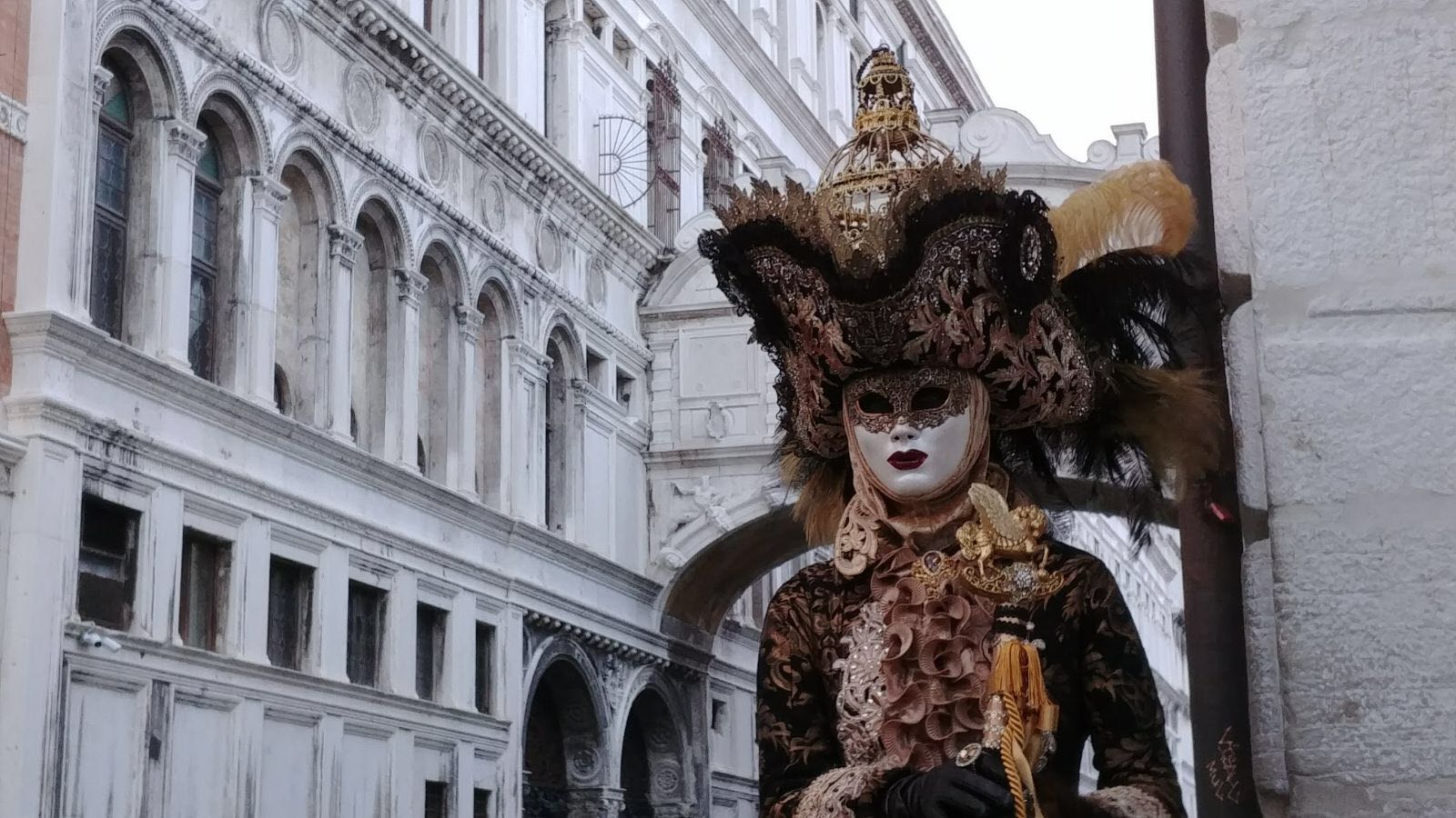 foto in maschera - carnevale di venezia